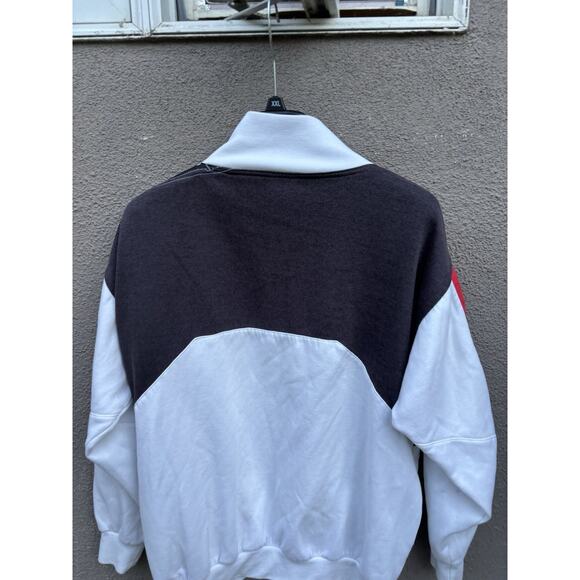 Vintage 90s New Balance Hong Kong Jacket 1/4 Zip Size XL White - Picture 16 of 16